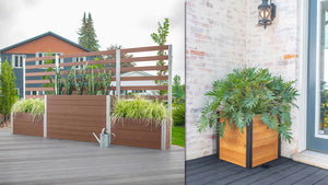 Vita planters for your backyard