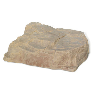 Large Low Profile Faux Rock Model 112 in Sandstone color