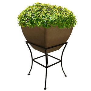 20 inch planter with stand