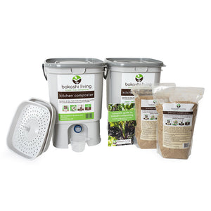 Bokashi composting starter kit