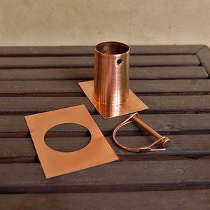 Copper Installation Kit disassembled