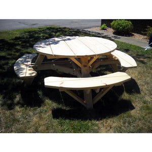 56" Round Picnic Table