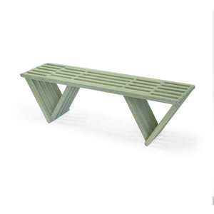XQuare Wooden Bench X60 Woodland Green