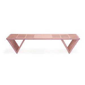 XQuare Wooden Bench X70 Dusty Rose