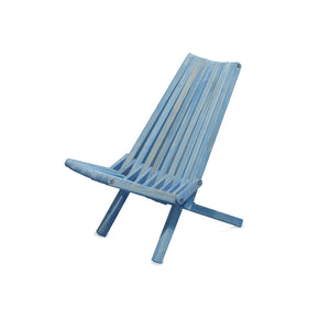 XQuare Wooden Chair X36 Sky Blue