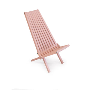 XQuare Wooden Folding Chair X45 Dusty Rose