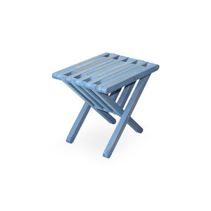 XQuare Wooden End Table X36 Sky Blue