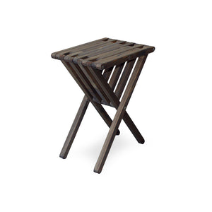 XQuare Wooden End Table X45 Espresso Brown