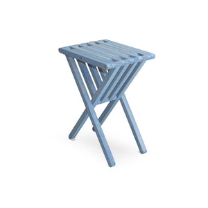 XQuare Wooden End Table X45 Sky Blue