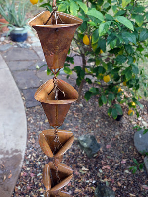 Desert Flower Cup Rain Chain™