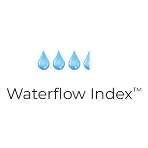 3.5 out of 5 on the waterflow index