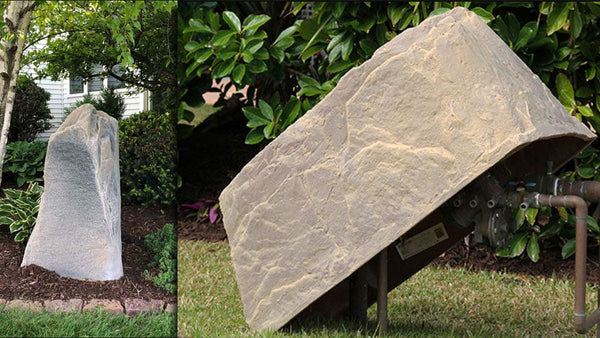 Adjusting The Grade for A Rock Enclosure