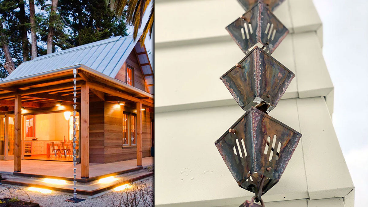 How to maintain your rain chain over time!