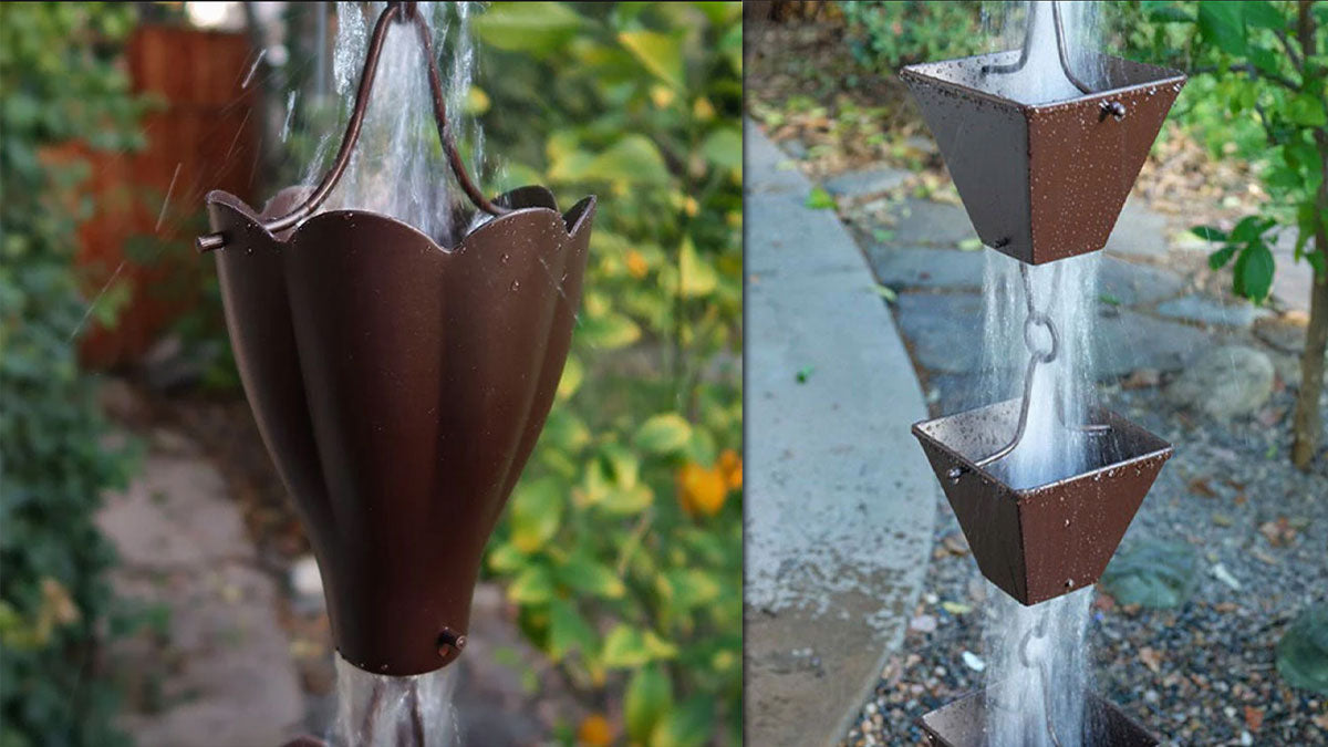 Cup Style Rain Chains that perform great