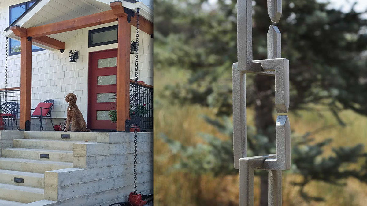 Which rain chain style will work best for your home?