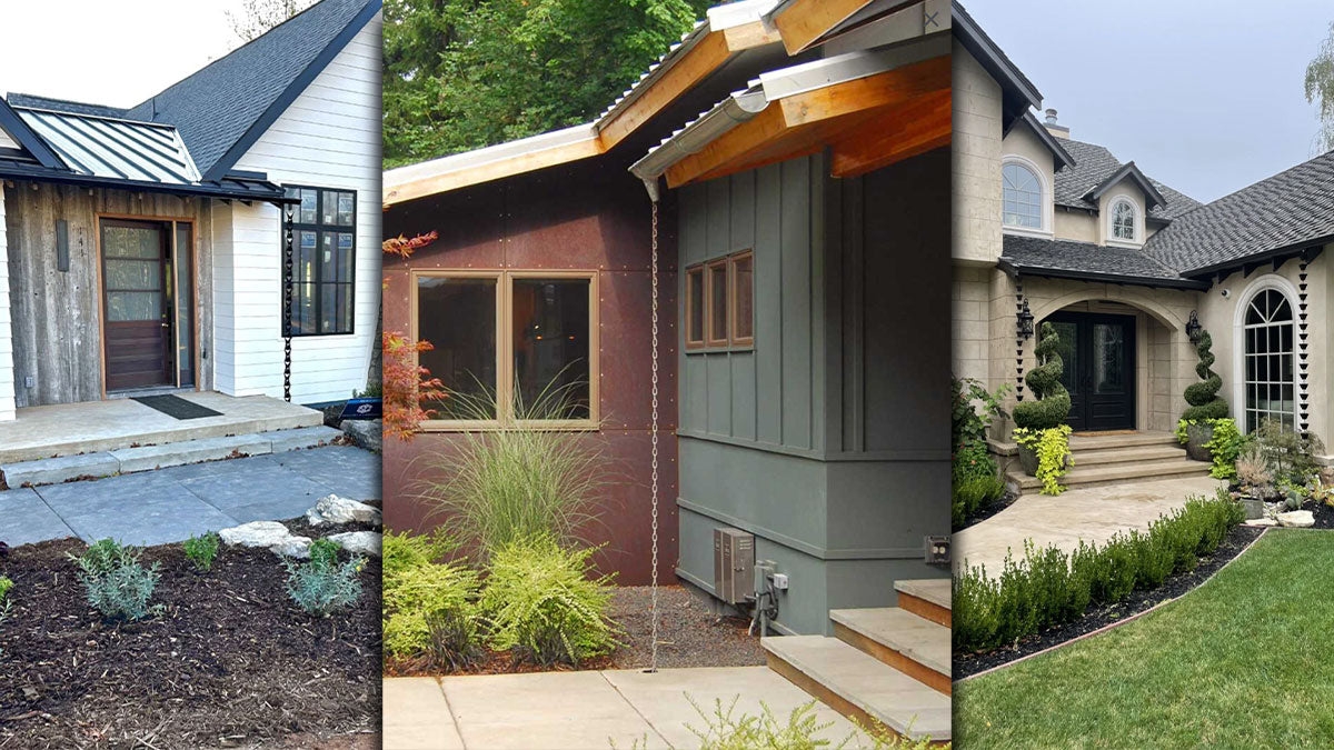 Homes with rain chains on them