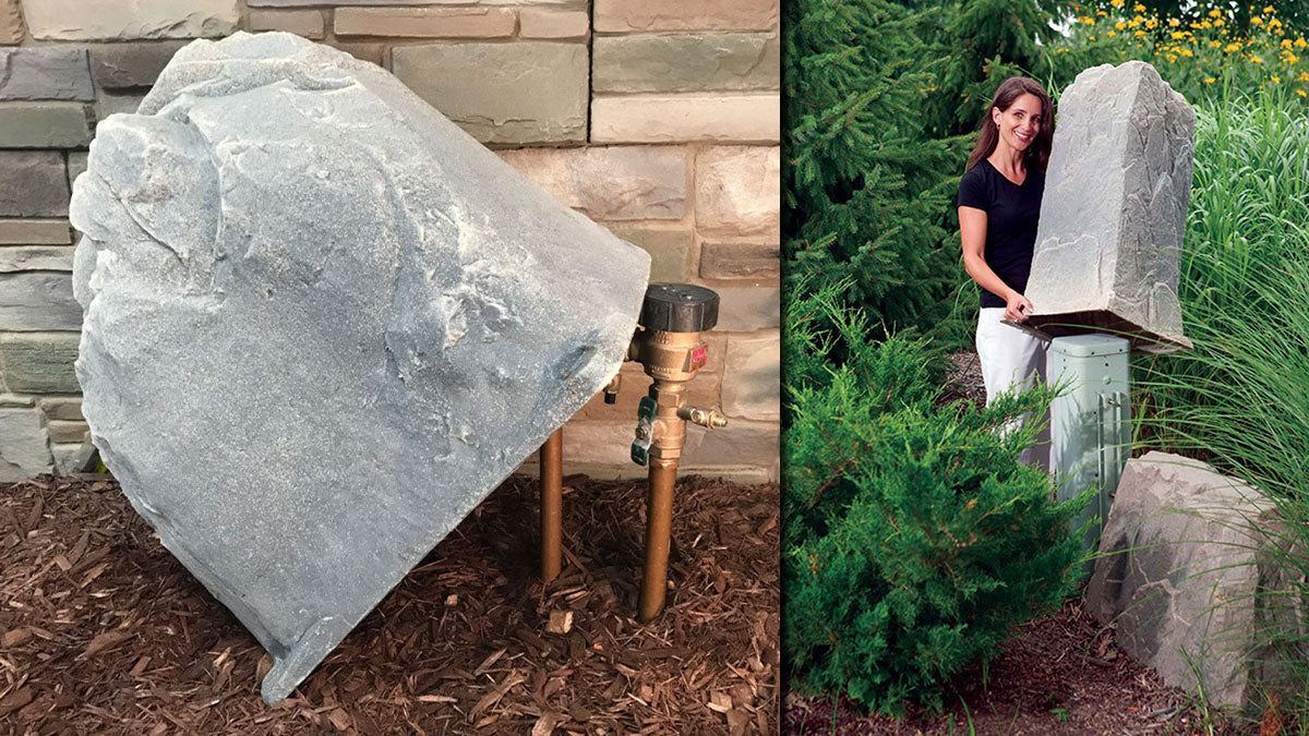 Pick the right fake rock!