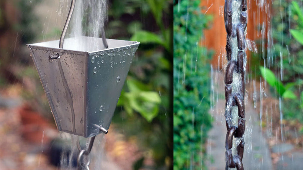 Rain chain splashing, is it a concern? Rain Chain Help