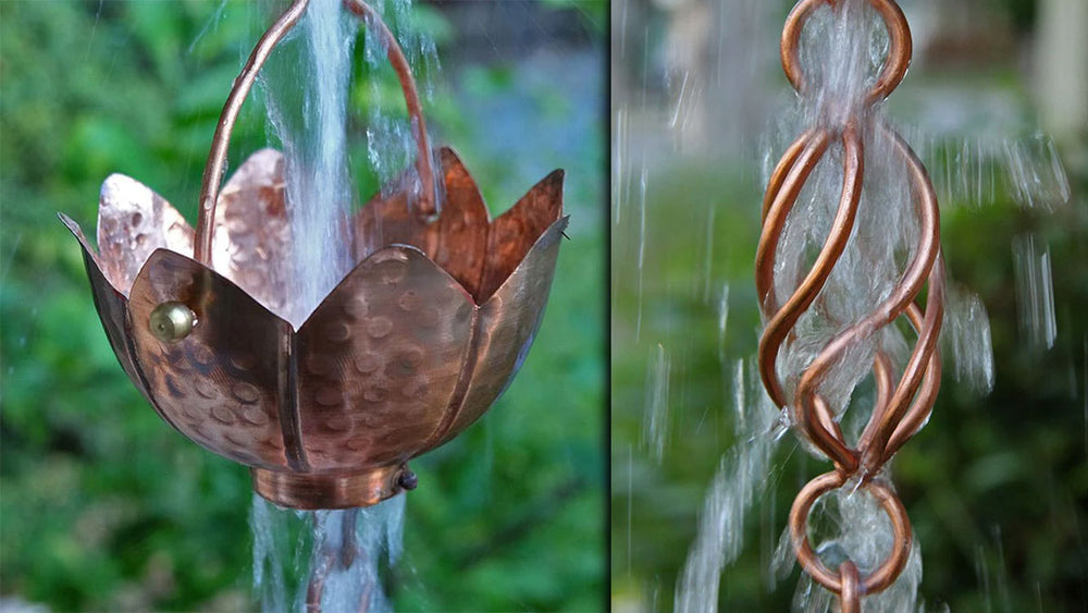 Best Rain Chains for Mediterranean Style Homes Rain Chain Help