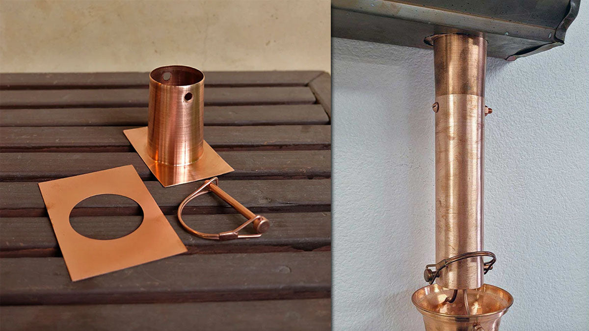 Is it a problem to have 2 types of metals on your gutters