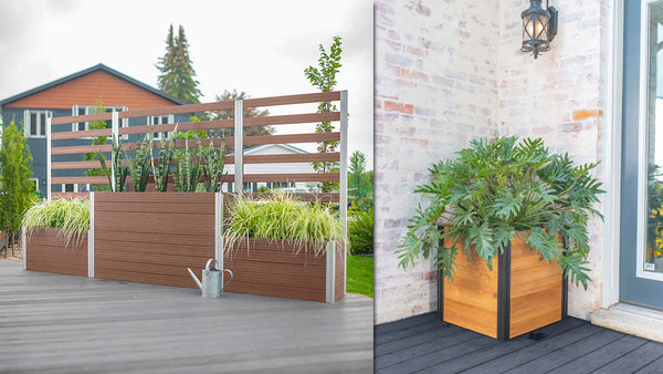 Complete your outdoor space with Vita planters!