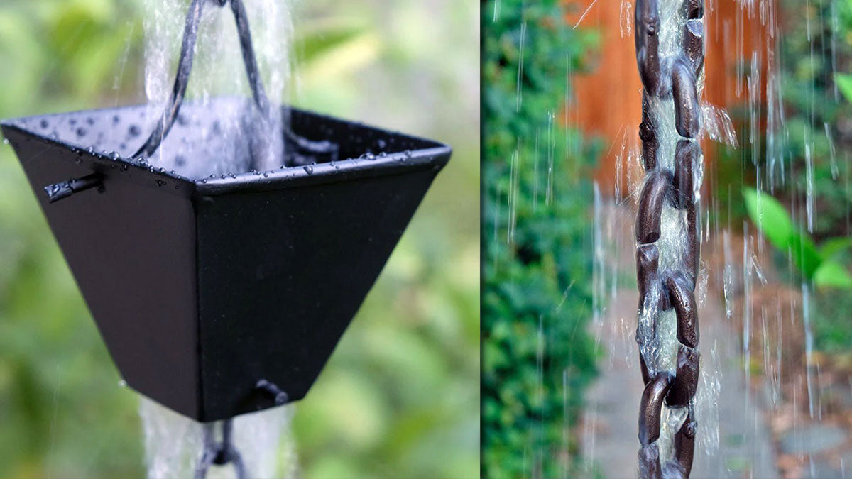 Rain chain water flow index factors 