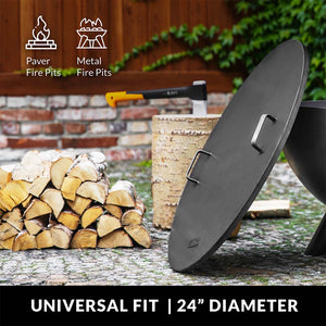 Cover Lid for Outdoor Fire Pits and Paver Fire Pits