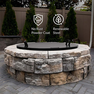 Cover Lid for Outdoor Fire Pits and Paver Fire Pits