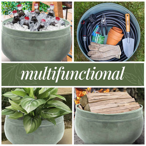 Sonoma Hose Pot - Blue Verde