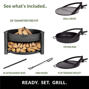 Montana X 32" Fire Pit