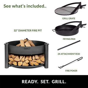 Montana X 32" Fire Pit