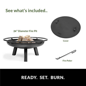 Porto 24" Fire Pit