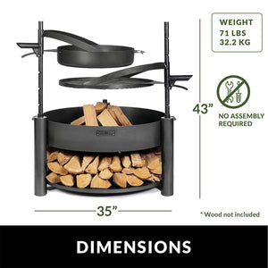 Montana X 32" Fire Pit
