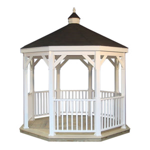 Gazebo In A Box - White Vinyl 10 feet