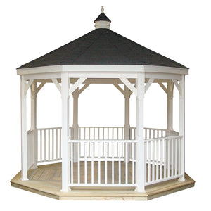 Gazebo In A Box - White Vinyl 12 feet