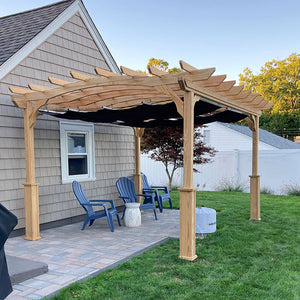 Pergola In A Box in backyard