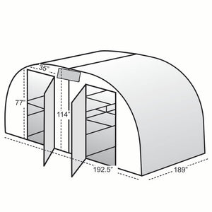 Solexx Conservatory Greenhouse Dimensions