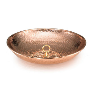 16.5" Copper Rain Chain Basin