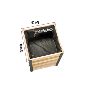 18" x 18" Planter Box 24" Tall