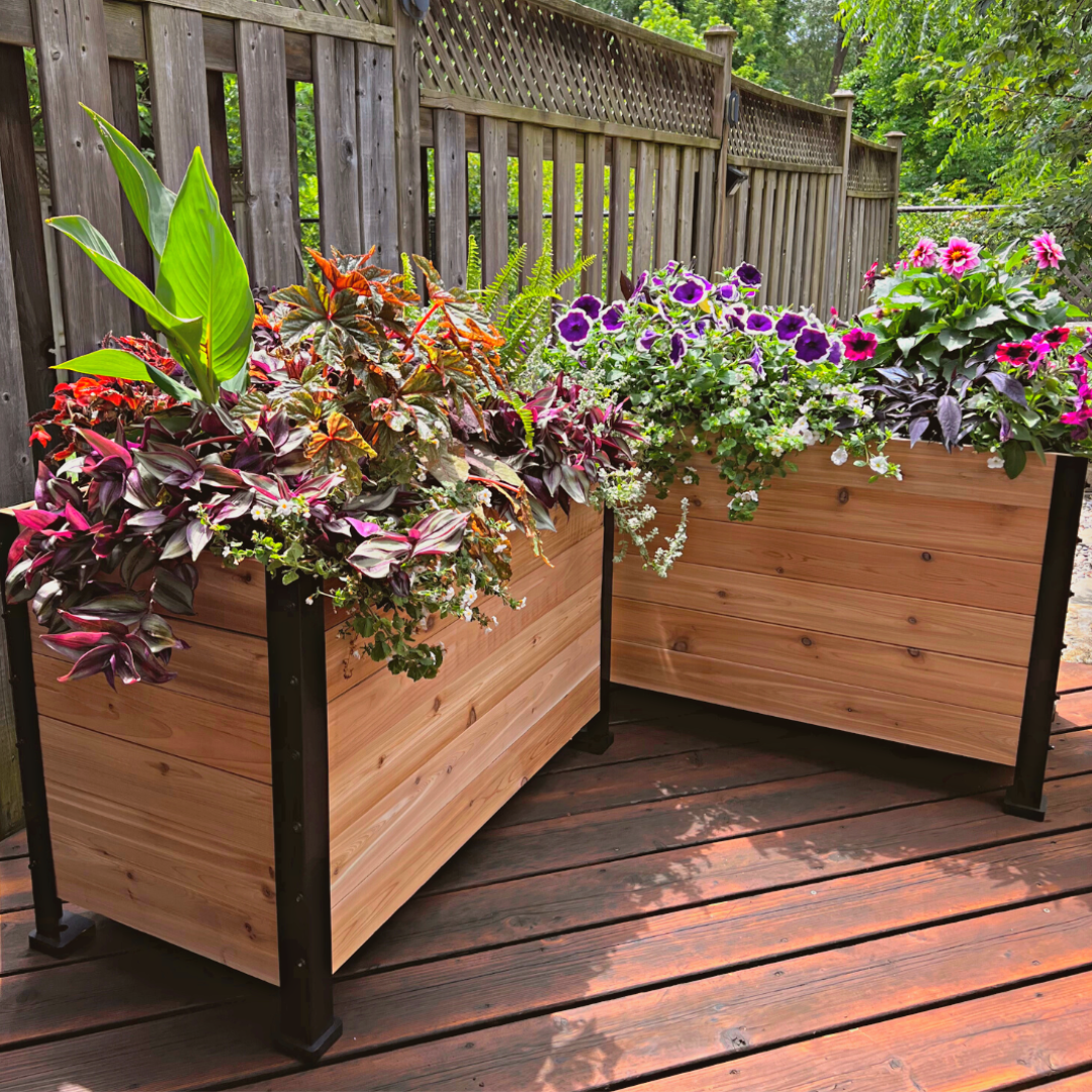 flower box planters 18" x 36" Planter Box