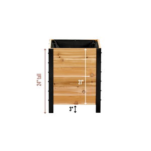 18" x 18" Planter Box 24" Tall