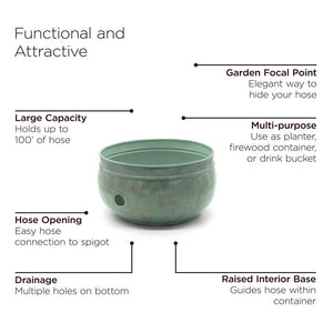 Sonoma Hose Pot - Blue Verde