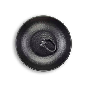 Black Aluminum Rain Chain Basin