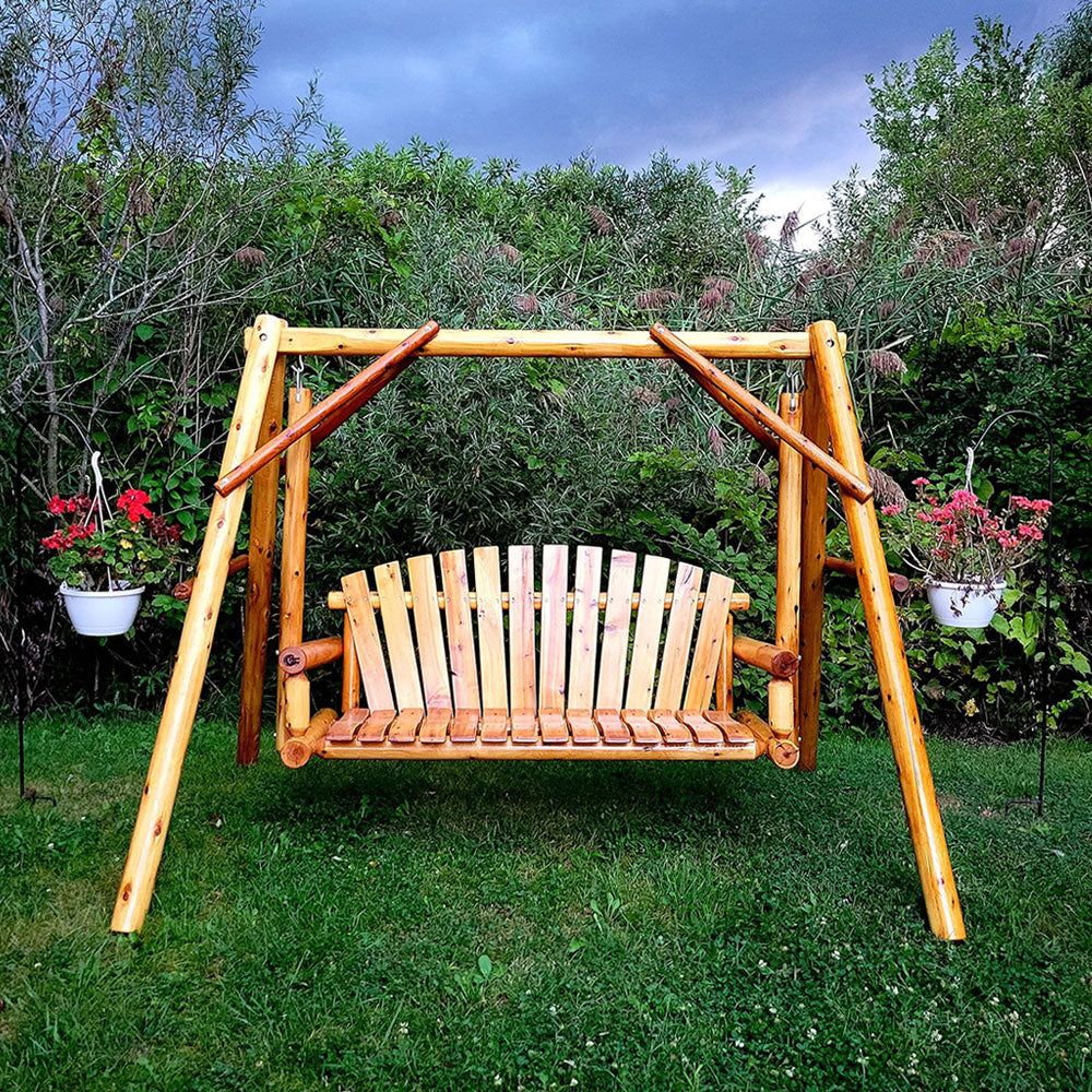 Rustic Swing The Rustic Cottage Pine Bed Swing