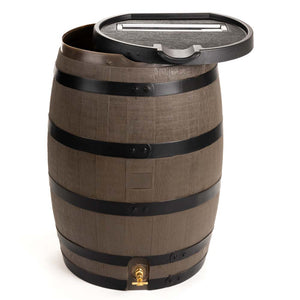 55 Gallon Premium Flat Back Rain Barrel
