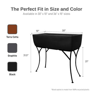 30" Rectangular Garden Planter