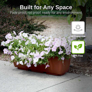 36" Rectangular Garden Planter