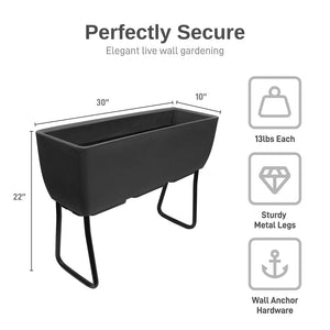Vertical Live Wall Planter - Base Unit Only