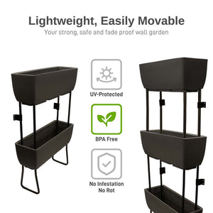 Vertical Live Wall Planter - Extension Unit Only