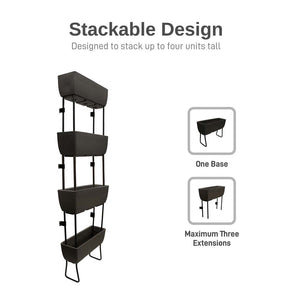 Vertical Live Wall Planter - Extension Unit Only